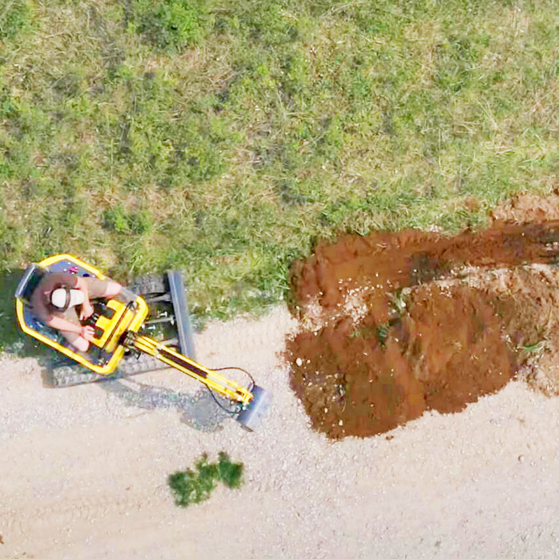 Mini Clamshell Shovel Excavator Trailer Small Bagger Thumb Micro Earth Moving Machinery Small Digger