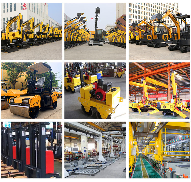 Mini Clamshell Shovel Excavator Trailer Small Bagger Thumb Micro Earth Moving Machinery Small Digger