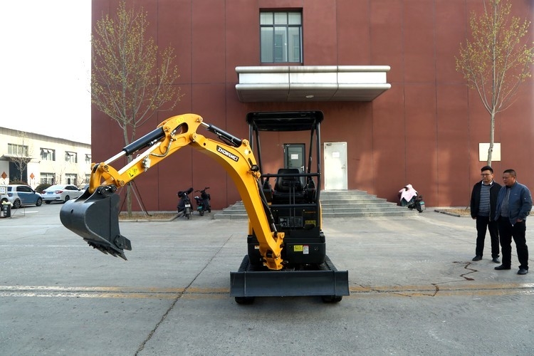 Municipal Works 2 Ton Mini Excavator Swing Boom Small Hydraulic Excavator