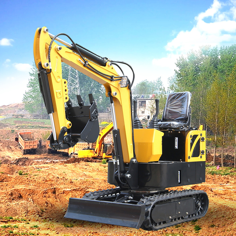 Rubber Track Excavator Micro Bagger 1 1.8 2 3 Ton Electric Mini Excavator