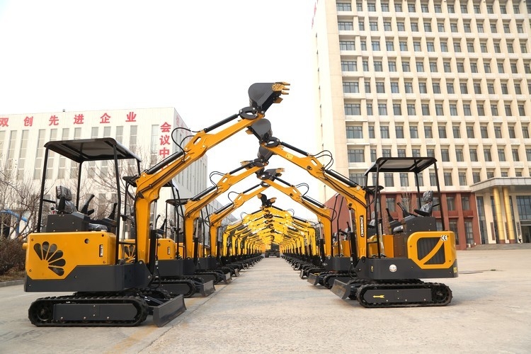 Rubber Track Excavator Micro Bagger 1 1.8 2 3 Ton Electric Mini Excavator
