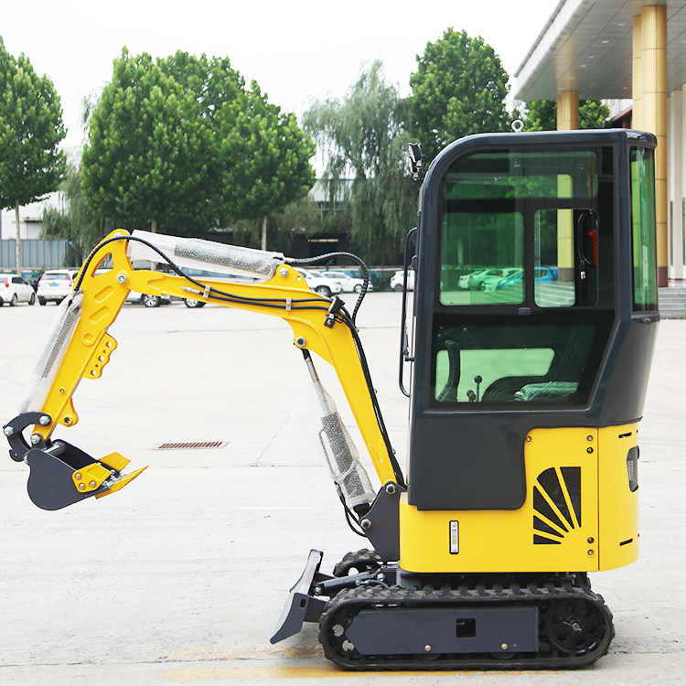 Farmland 1.5t Mini Digger Digging Equipment Garden Crawler Mounted Hydraulic Small Excavator