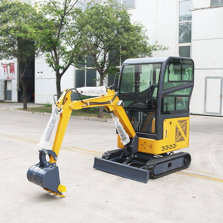 Farmland 1.5t Mini Digger Digging Equipment Garden Crawler Mounted Hydraulic Small Excavator