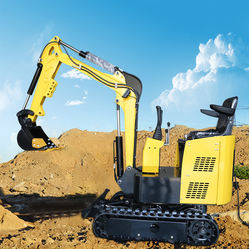 Mini Electric Excavator China Micro Garden Excavators Crawler Lithium Battery Small Digger With Backhoe