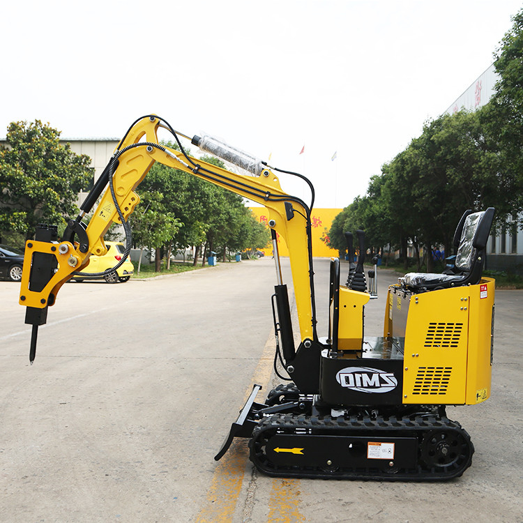 Electric Excavator Mini ZM10 Earth-Moving Machinery Small Household Excavators Wirh Spare Parts
