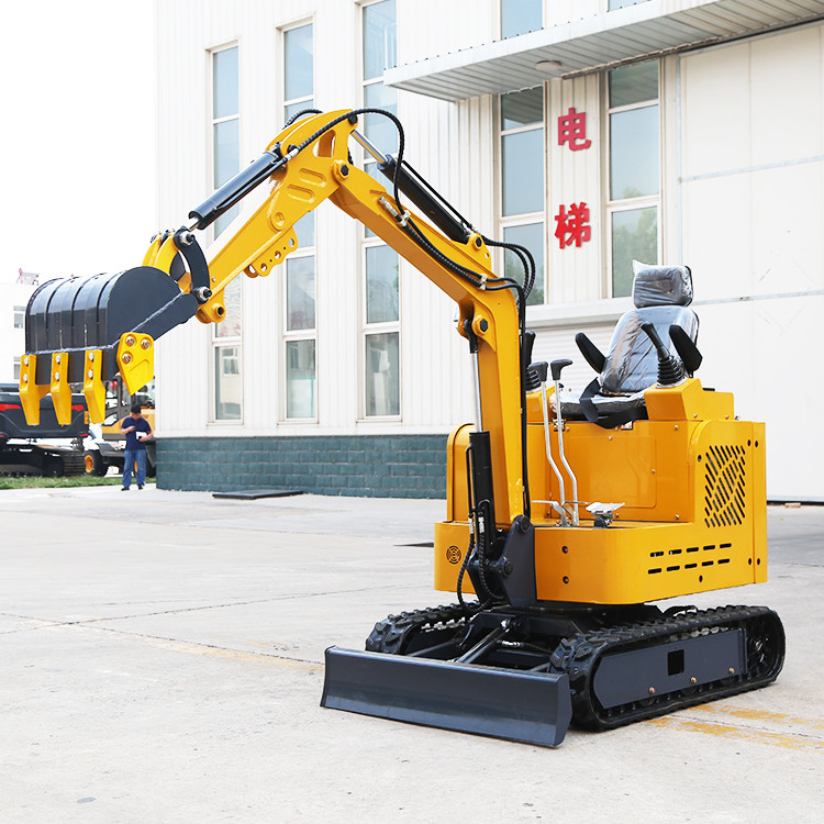 Garden Mini Digger Greenhouse Micro Bagger Vegetable Greenhouses Small 0.8ton Mini Compact Excavator