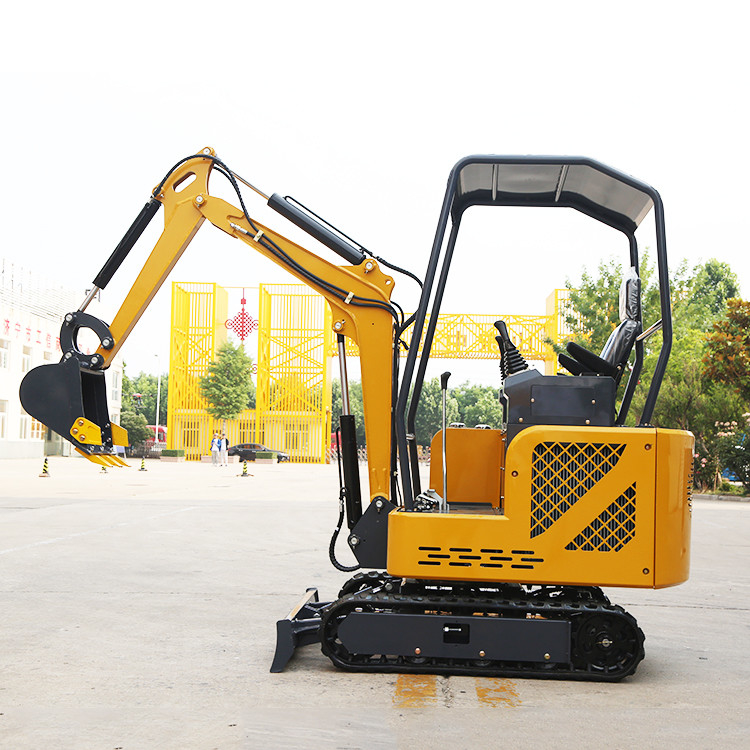 Diesel Mini Digger Agricultural Micro Clamshell Shovel Escavator 1.8 Ton Household Crawler 1ton Mini Excavator