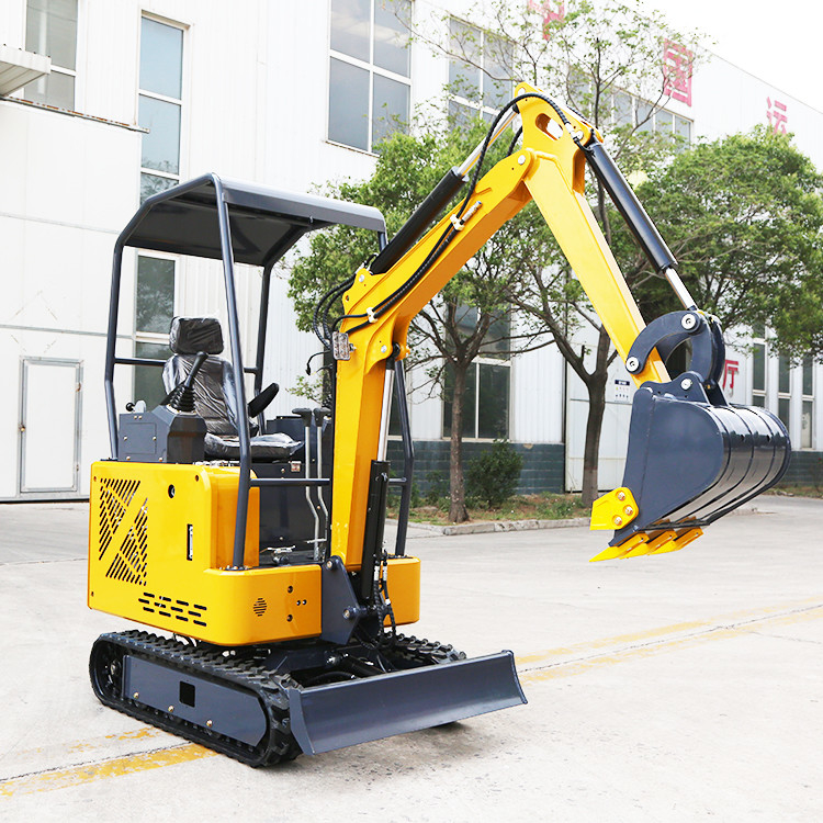 Garden Mini Digger Greenhouse Micro Bagger Vegetable Greenhouses Small 0.8ton Mini Compact Excavator